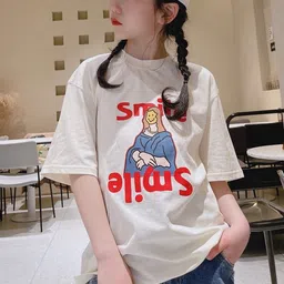 LULU & SKY Girls Printed Applique T-shirt-picture-43