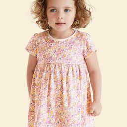 INCLUD Girls Floral Printed Fit & Flare Dress-image-68