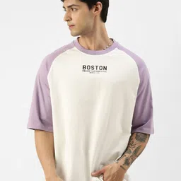 Maniac Men Colourblocked T-shirt-image-22