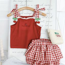 LULU & SKY Girls Printed Top with Shorts-image-60