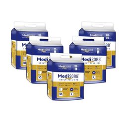 Medisorb Unisex Set Of 5 Adult Pull Ups Diaper Pants - L 10Pcs Each-29