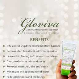 Gloviva Set Of 2 3 Way Anti Bacterial Action Face Wash - 100 ml Each image 5