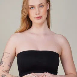 TOMKOT Bandeau Bra Full Coverage Lightly Padded image 4