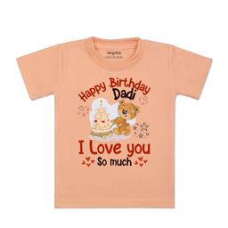 Arvesa Kids Printed V-Neck Applique T-shirt-picture-35