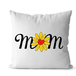 Loops n knots White & Yellow Mom Printed Pre-FilledCushion-picture-38