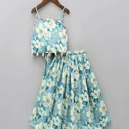GORLYA Girls Printed Ready to Wear Lehenga &-picture-25