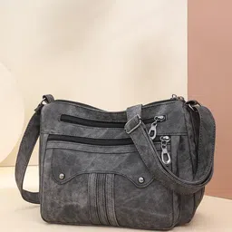 DressBerry PU Structured Handheld Bag with Fringed-10