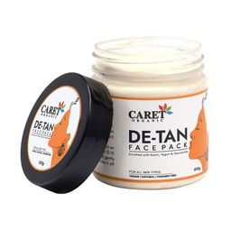 CARET ORGANIC Set Of 2 Papaya Face Wash- 100ml &  De-Tan Face Pack-100g image 2