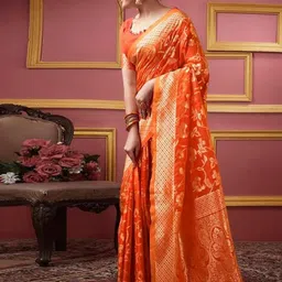 Florence Woven Design Zari Pure Silk Kanjeevaram Saree-picture-48