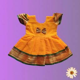 Mom and Me Girls A-Line Cotton Dress-20