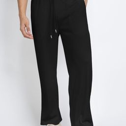 SHOWOFFFF Men Relaxed Low-Rise Easy Wash Trousers-picture-27