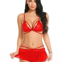 GuSo Shopee Women Red Baby Dolls-picture-31
