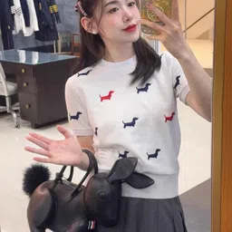 DressBerry Conversational Printed Round Neck Cotton T-shirt-image-66