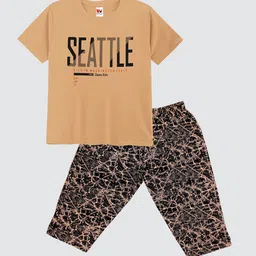 Tee Weavers Boys Printed Night suit-picture-50