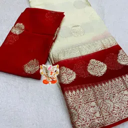 PAYAL CREATION Woven Design Zari Heavy Work Maheshwari Saree-image-51