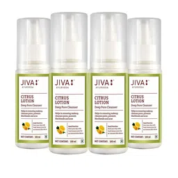 Jiva Jiva Pack Of 4 Citrus Lotion For Removing Make-Up, Acne & Blackheads -400ml-41
