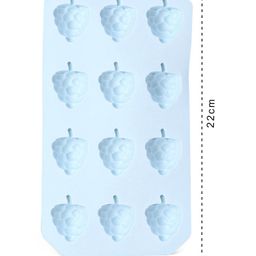 fab n funky Grapes Shaped Ice Cube Tray - Light Blue image 3