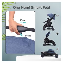 R For Rabbit Rock N Roll Stroller - Blue image 3