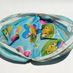 Nylon Infants Washable Laddu gopal machardani/cotton bister for size-3 (Pack of 1) Mosquito Net-image-4