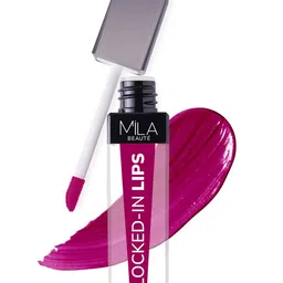 MILA BEAUTE Locked In Lips Transfer Proof Liquid Lipstick - 4.5 ml - Sour Punch 12-19