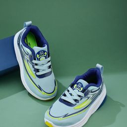 Campus Kids Mesh Lace-Ups Running Non-Marking Shoes-image-80