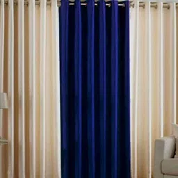 BELLA TRUE Blue & White 3 Pieces Door Curtains-image-89
