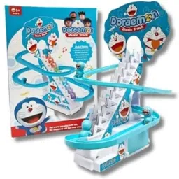 Doremon Slide Climbing Track Set | Automatic Cartoon Escalator Toy-picture-48