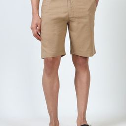 SILISOUL Men Linen Shorts-picture-13