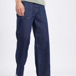 glitchez Men Baggy Essentials Dark Shade Jeans-image-64