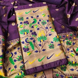 KALINI Unstitched Dress Material-image-77
