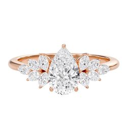 SHINE ETERNAL Luxe Marquese Side Stone Ring-image-30