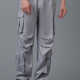 Stylecast X Kotty Men Relaxed Straight Leg Cargos Trousers-image-20