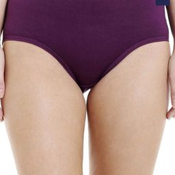 DHANDAI FASHION Pack Of 2 Pure Cotton Mid Rise Hipster Briefs Soft Cotton Panty (SC-M-10)M-image-39