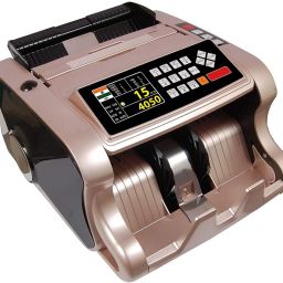 Drop2Kart Mix Value BillCounter with RGB LCD Display, UV/MG/MT/IR Fake-Note Sensors, Counts All Indian Currency, External LED Display Note Counting Machine-3
