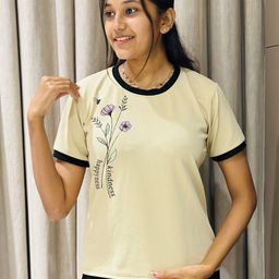 Moda Rapido Women Printed T-shirt-image-84