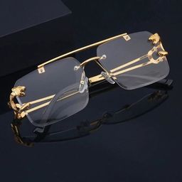 IFLASH Unisex Rectangle Sunglasses with UV Protected Lens-40