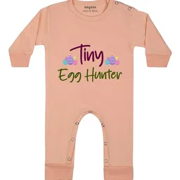 Arvesa Tiny Egg Hunter Printed Bodysuit-57