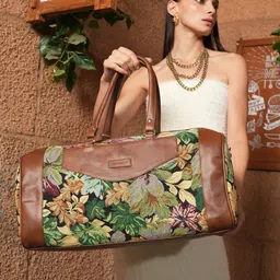 MINI WESST Leafy Affair Duffel Bag-38