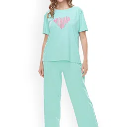 WEET Women Printed Night suit-picture-15