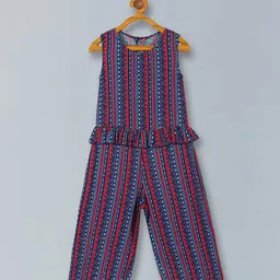 PLUM TREE Girls Printed Basic Jumpsuit-37