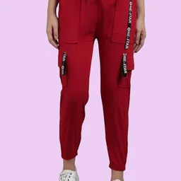 Funday Fashion Women Cargos Trousers-image-34