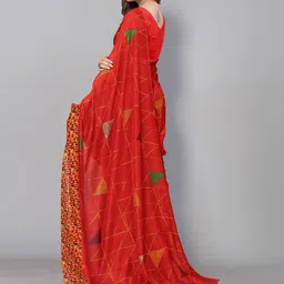 DIVASTRI Geometric Printed Saree image 3
