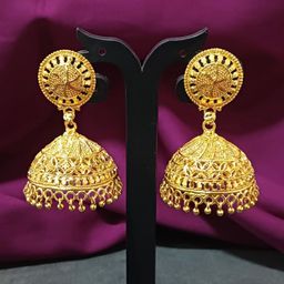 Efulgenz Contemporary Jhumkas Earrings-image-7