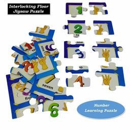 FunBlast Alphabet and Number Jigsaw Puzzles Set of 3 - 72 Pieces image 5