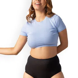 Mahina Reusable & Leak Proof  Period Panty Black Modal High Rise Heavy Flow Pack of 1-image-66