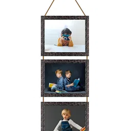 IndianaraGrey & Blue Wood Wall Hangings-picture-55