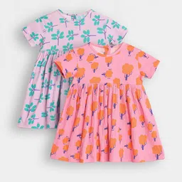 Somersault Print Fit & Flare Dress-picture-25