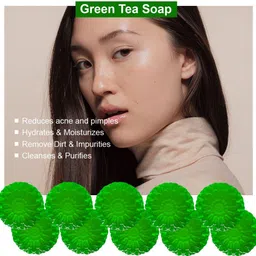 GROOVY Set Of 10 Passionfruit Punch Green Tea Bar - 100 g Each-53