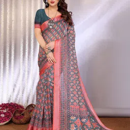 vj fashion Ethnic Motifs Zari Saree-picture-48