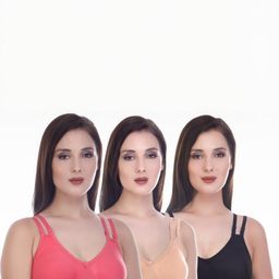 GuSo Shopee Adults-Women Everyday Cotton Non-Wired Non Padded Bra-image-87